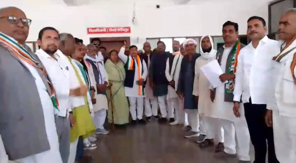 शंकराचार्य प्रकरण पर कांग्रेस का विरोध प्रदर्शन। || KashiKiAawaz